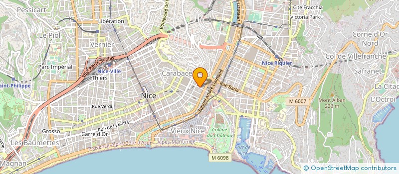 localisation de l'entreprise MADAME SANDRA DUQUENNE à NICE
