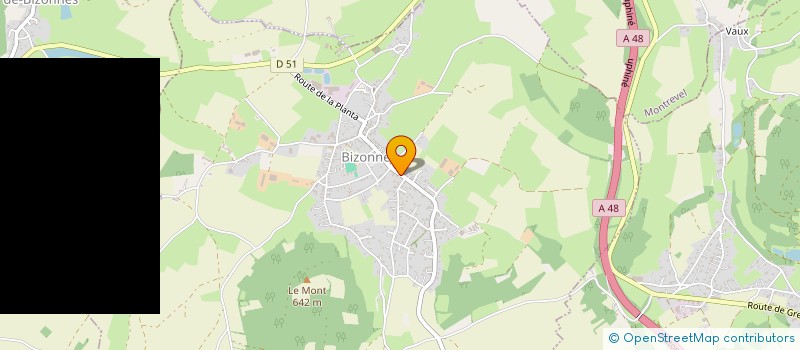 localisation de l'entreprise MADAME SANDRA DURAND GARDIAN  BIZONNES