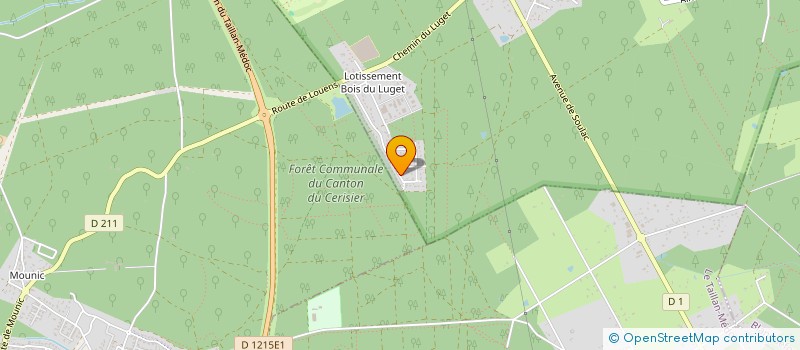 localisation de l'entreprise MADAME SANDRA EDME  LE PIAN-MEDOC