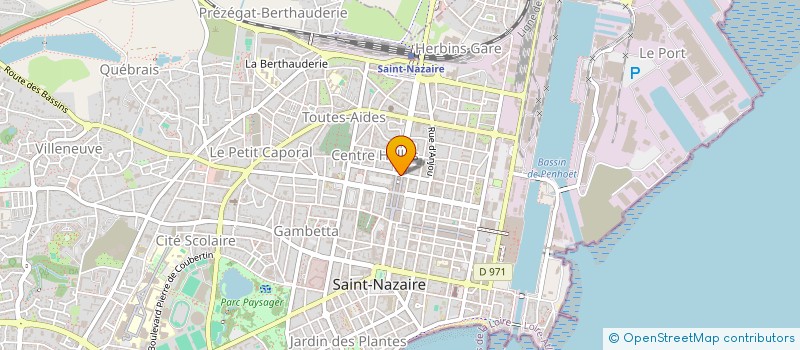 localisation de l'entreprise MADAME SANDRA EKOUMA LAKILI  SAINT-NAZAIRE