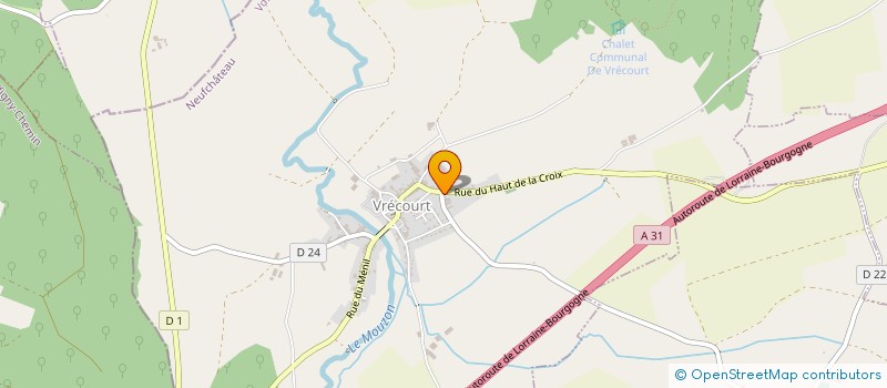 localisation de l'entreprise MADAME SANDRA ELARBI TOLHI  VRECOURT