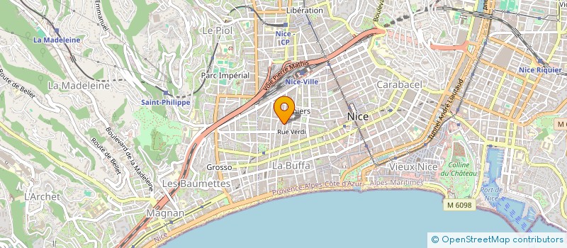 localisation de l'entreprise MADAME SANDRA ELISABETH MERZ à NICE