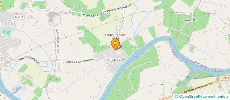 localisation de l'entreprise MADAME SANDRA ENGLAND  FONGRAVE