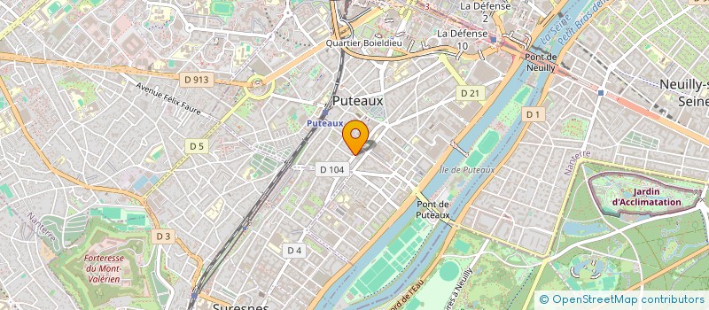 localisation de l'entreprise MADAME SANDRA ERDMANN à PUTEAUX