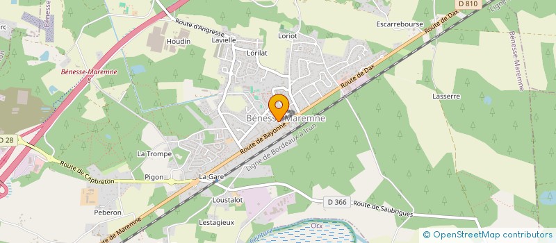 localisation de l'entreprise MADAME SANDRA ESTEVES à BENESSE-MAREMNE