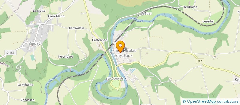 localisation de l'entreprise MADAME SANDRA EUZENOT  PLUMELIAU-BIEUZY