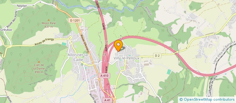 localisation de l'entreprise MADAME SANDRA FABRITZ  VILLY-LE-PELLOUX