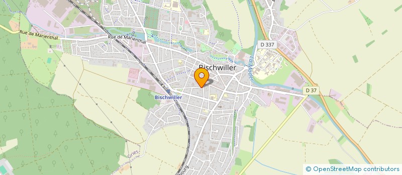 localisation de l'entreprise MADAME SANDRA FAGUE  BISCHWILLER