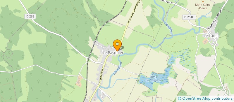 localisation de l'entreprise MADAME SANDRA FAIVRE  LE PASQUIER