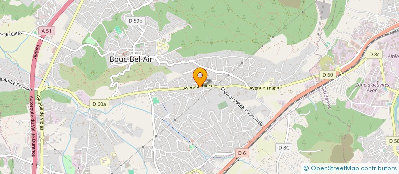 localisation de l'entreprise MADAME SANDRA FALCOT à BOUC-BEL-AIR