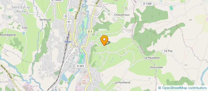 localisation de l'entreprise MADAME SANDRA FERNANDES  YSSANDON