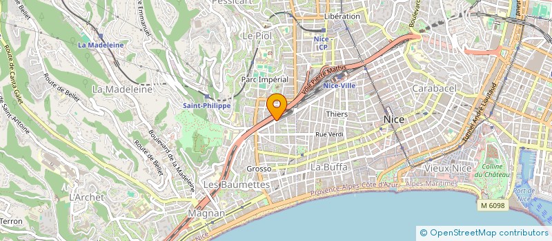 localisation de l'entreprise MADAME SANDRA FERNANDES FAIL à NICE
