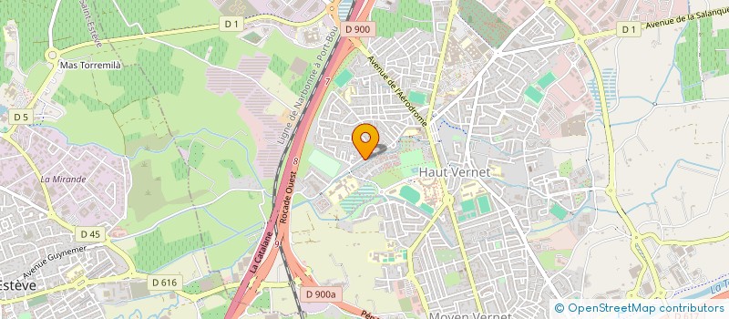 localisation de l'entreprise MADAME SANDRA FERNANDES PACO GOHIER  PERPIGNAN