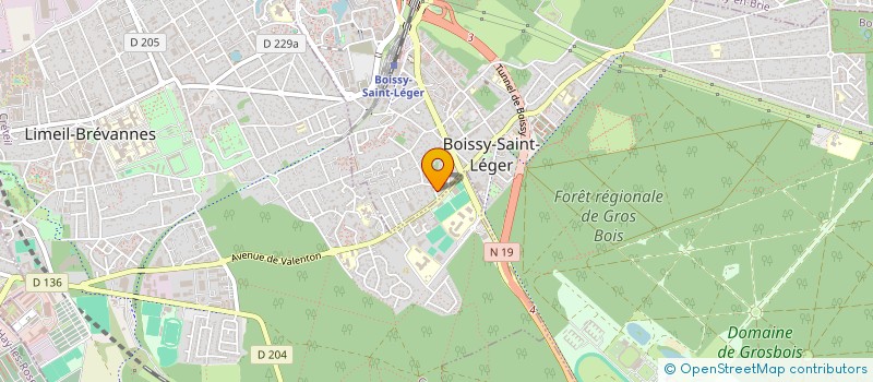 localisation de l'entreprise MADAME SANDRA FERREIRA DOS SANTOS à BOISSY-SAINT-LEGER