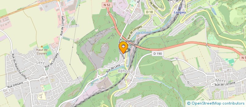 localisation de l'entreprise MADAME SANDRA FINCK  REHON