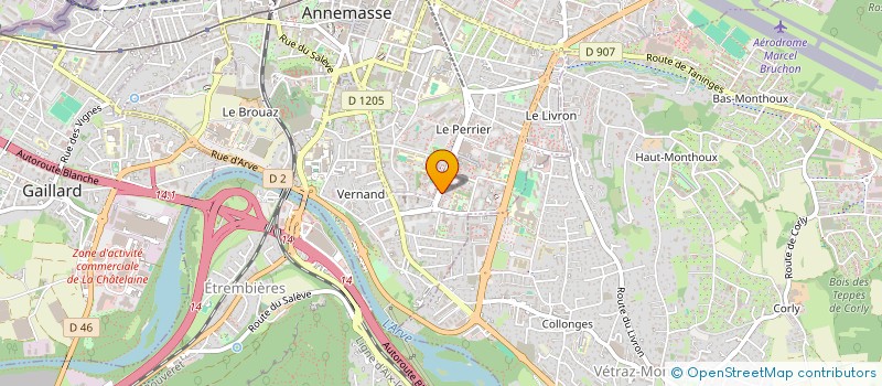 localisation de l'entreprise MADAME SANDRA FIORASO à ANNEMASSE