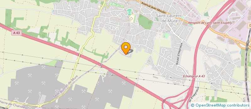 localisation de l'entreprise MADAME SANDRA FISCELLI  SAINT-LAURENT-DE-MURE