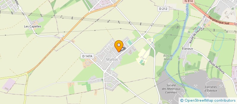 localisation de l'entreprise MADAME SANDRA FLEURY  MALTOT