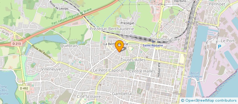 localisation de l'entreprise MADAME SANDRA FLINOIS  SAINT-NAZAIRE