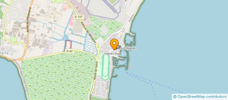 localisation de l'entreprise MADAME SANDRA FOLCO à HYERES
