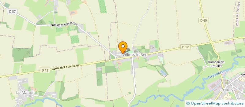 localisation de l'entreprise MADAME SANDRA FOLLIOT  CREULLY SUR SEULLES