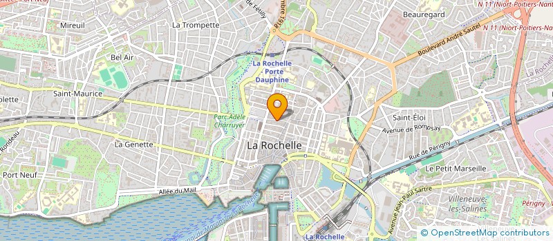 localisation de l'entreprise MADAME SANDRA FONTENAS  LA ROCHELLE