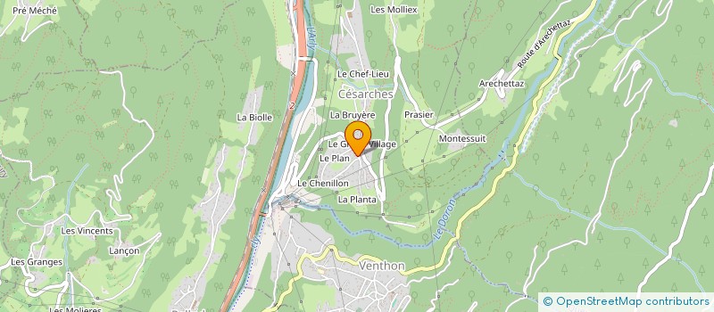 localisation de l'entreprise MADAME SANDRA FONTI  CESARCHES