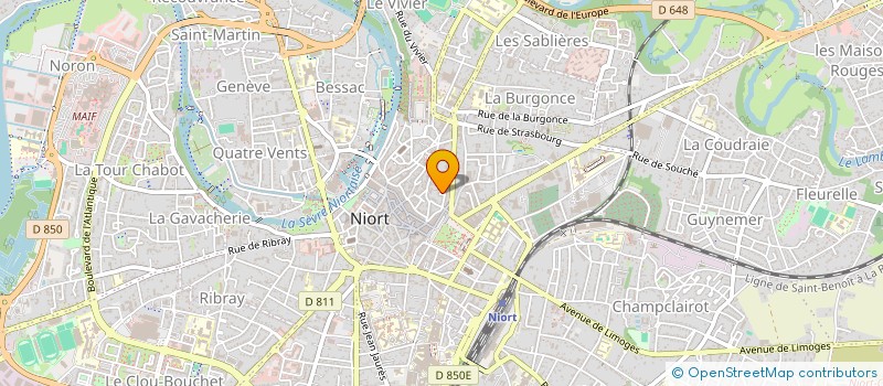 localisation de l'entreprise MADAME SANDRA FOUCRAY à NIORT