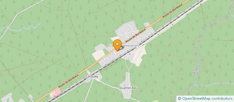 localisation de l'entreprise MADAME SANDRA FOURNET  BIGANOS