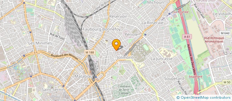 localisation de l'entreprise MADAME SANDRA FRANZIN à TOULOUSE