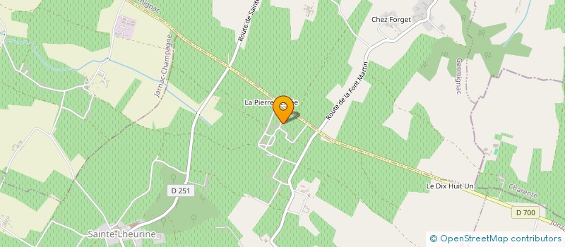 localisation de l'entreprise MADAME SANDRA FREMONT  SAINTE-LHEURINE