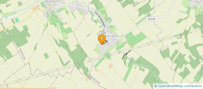 localisation de l'entreprise MADAME SANDRA FRIEDRICH  ZAESSINGUE