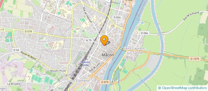 localisation de l'entreprise MADAME SANDRA GAILLARD  MACON