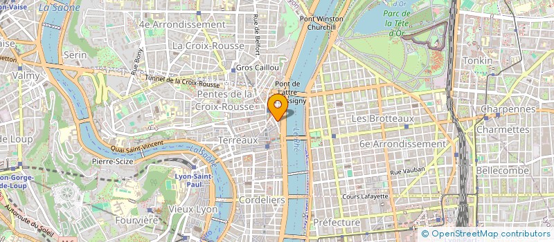 localisation de l'entreprise MADAME SANDRA GARAUDET à LYON