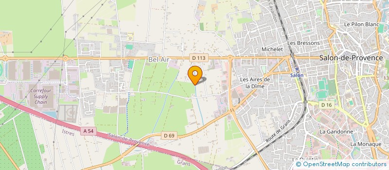 localisation de l'entreprise MADAME SANDRA GARNIER  SALON-DE-PROVENCE