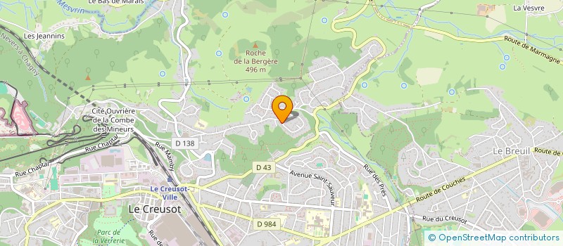 localisation de l'entreprise MADAME SANDRA GASPARD  SAINT-MARTIN-D'AUXY