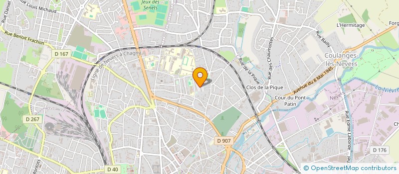 localisation de l'entreprise MADAME SANDRA GAUTHIER à NEVERS