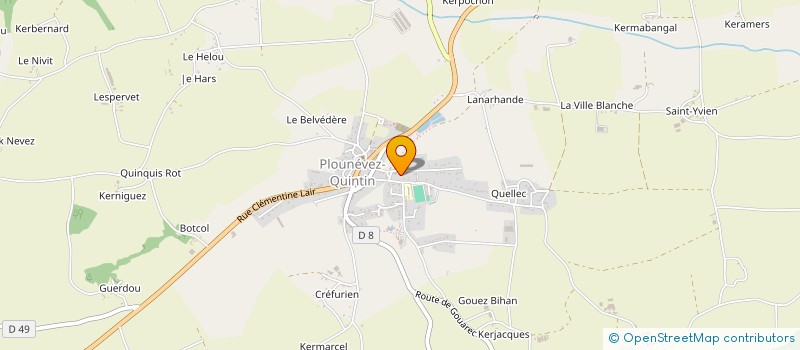 localisation de l'entreprise MADAME SANDRA GAUTREAU  PLUSSULIEN