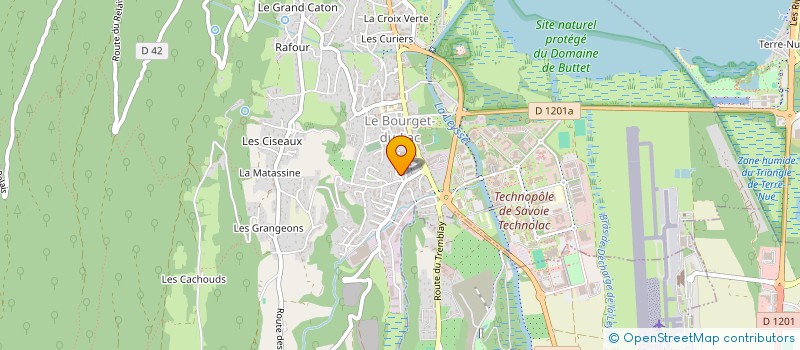 localisation de l'entreprise MADAME SANDRA GEISTLICH  LE BOURGET-DU-LAC