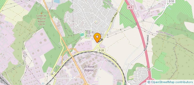 localisation de l'entreprise MADAME SANDRA GHIANDAI  ROGNAC