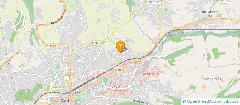 localisation de l'entreprise MADAME SANDRA GIANGRECO  GAP