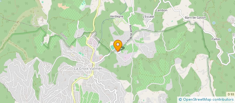 localisation de l'entreprise MADAME SANDRA GIBELLA  LA CROIX-VALMER