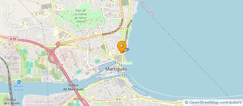 localisation de l'entreprise MADAME SANDRA GILEWICZ à MARTIGUES