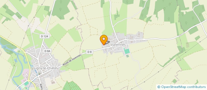 localisation de l'entreprise MADAME SANDRA GILLET à VARENNES