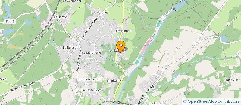 localisation de l'entreprise MADAME SANDRA GILLOTIN  SAINT-PRIEST-TAURION