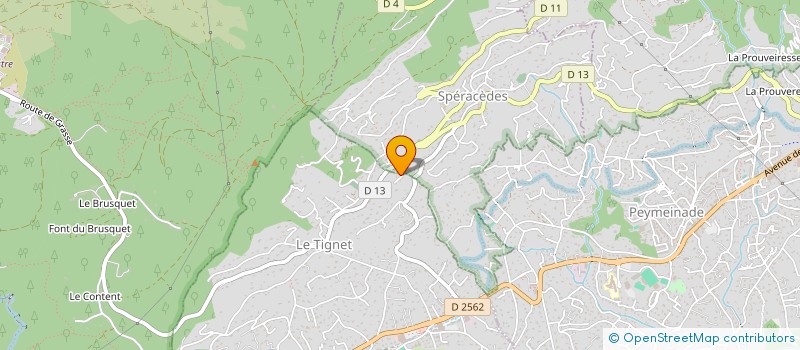 localisation de l'entreprise MADAME SANDRA GILLOURY  SPERACEDES