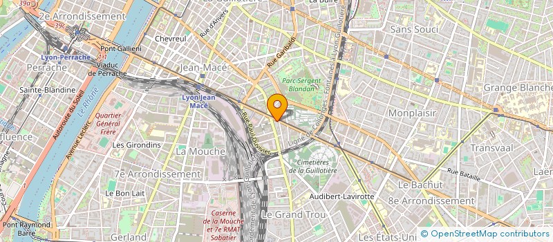 localisation de l'entreprise MADAME SANDRA GIMENEZ  LYON