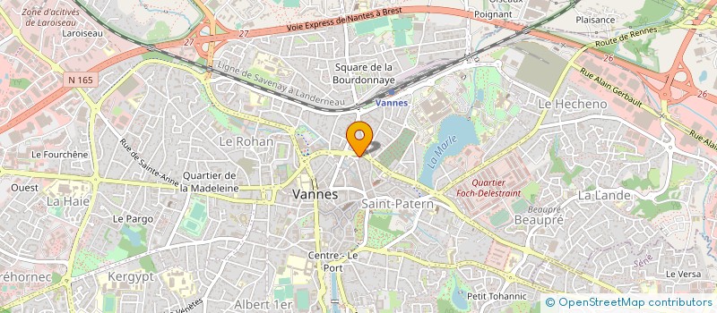 localisation de l'entreprise MADAME SANDRA GIRARD à VANNES