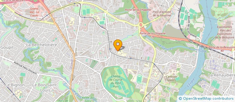 localisation de l'entreprise MADAME SANDRA GIRARD  NANTES