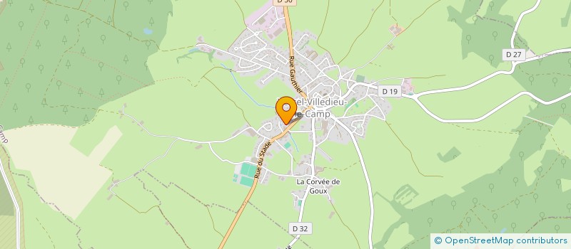 localisation de l'entreprise MADAME SANDRA GIRARDET  VERCEL-VILLEDIEU-LE-CAMP